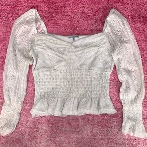 White dressy top